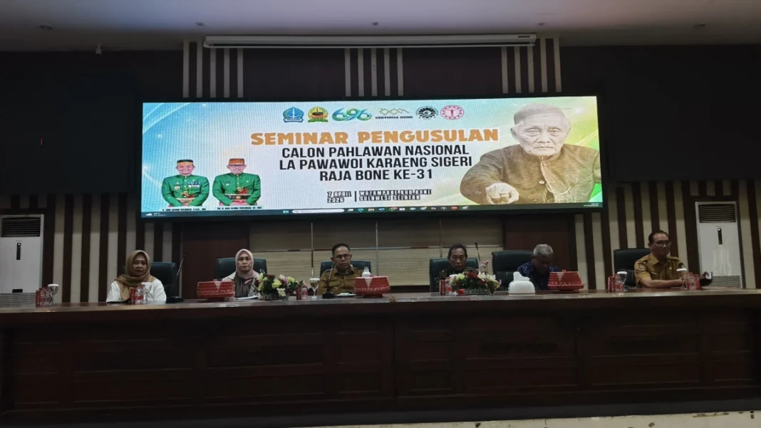 Pengusulan Raja Bone XXXI, La Pawawoi Karaeng Sigeri menjadi pahlawan nasional