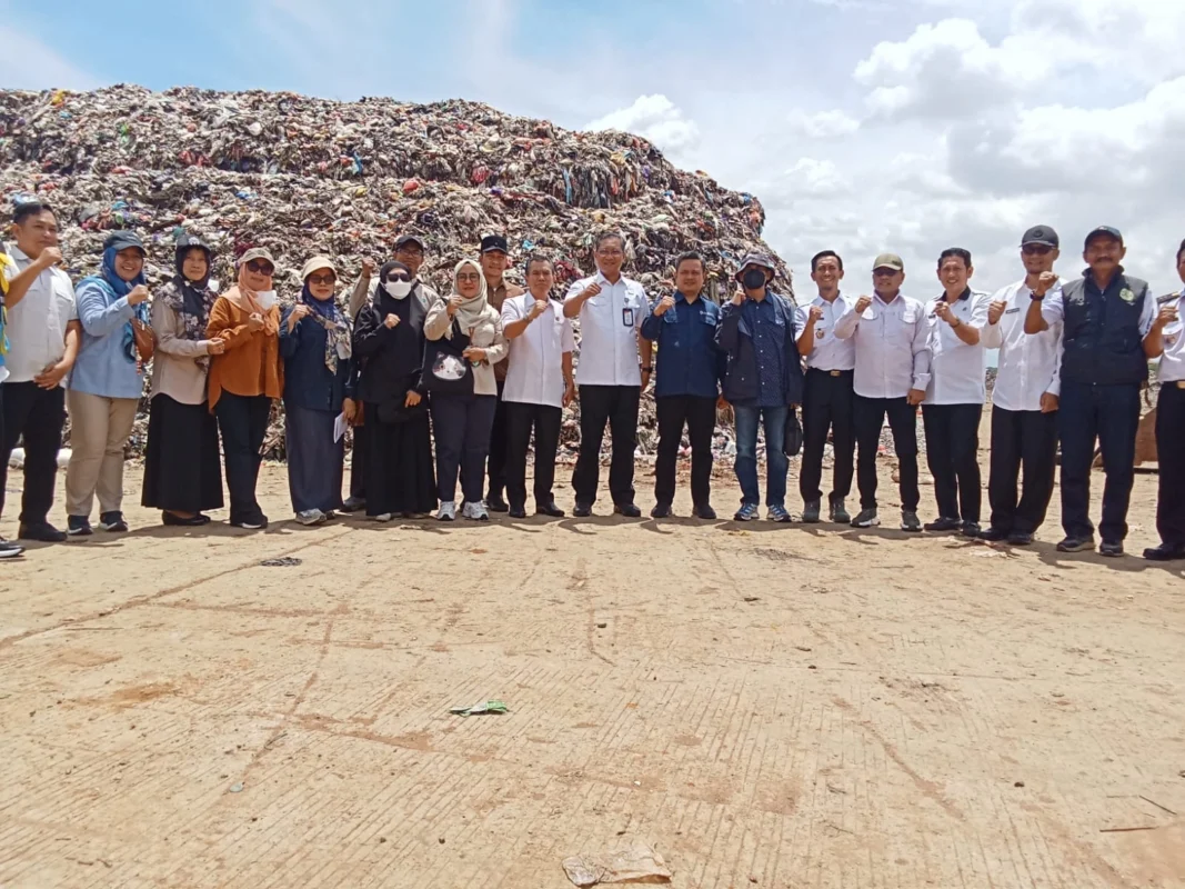 Peninjauan lokasi PSEL di TPA Antang