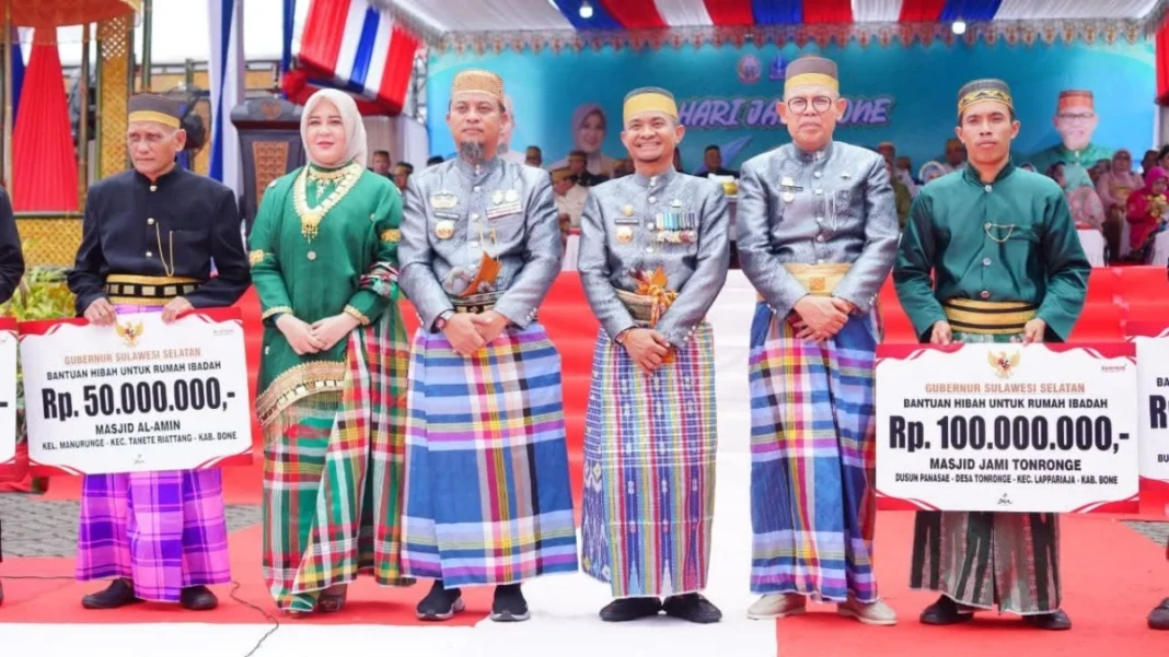 Perayaan Hari Jadi Bone ke-696 diwarnai bantuan Rp20 miliar dari Pemprov Sulsel