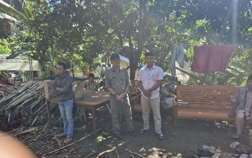 Pohon tumbang menimpa baruga (tenda hajatan), Kamis malam (9:4:2026)