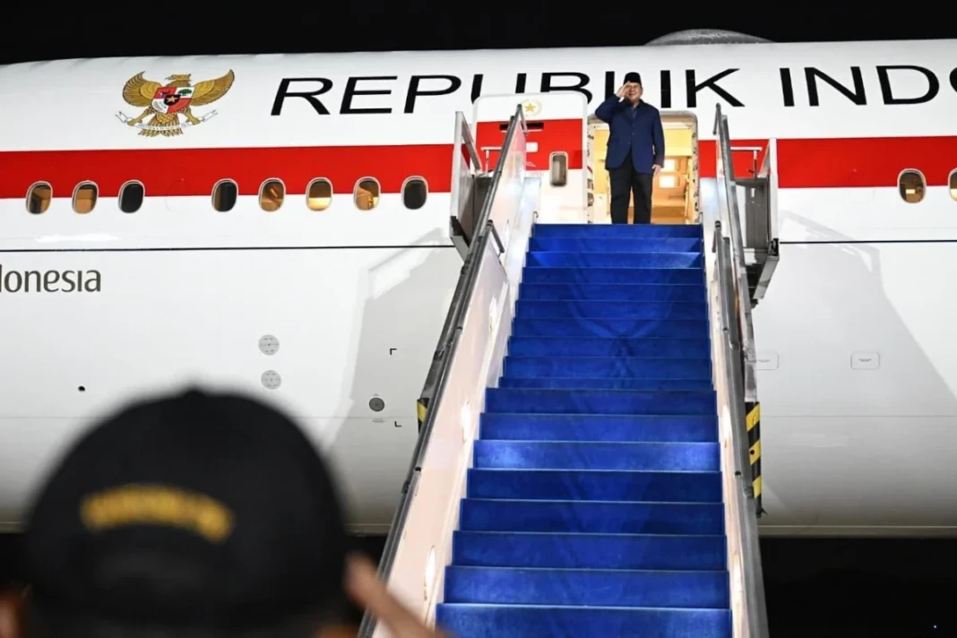 Presiden Prabowo bertolak ke Rusia untuk bertemu Putin
