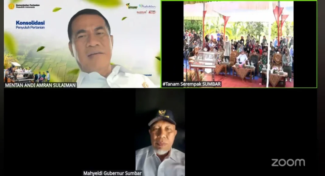 Rapat koord penanaman padi serempak di 25 Provinsi