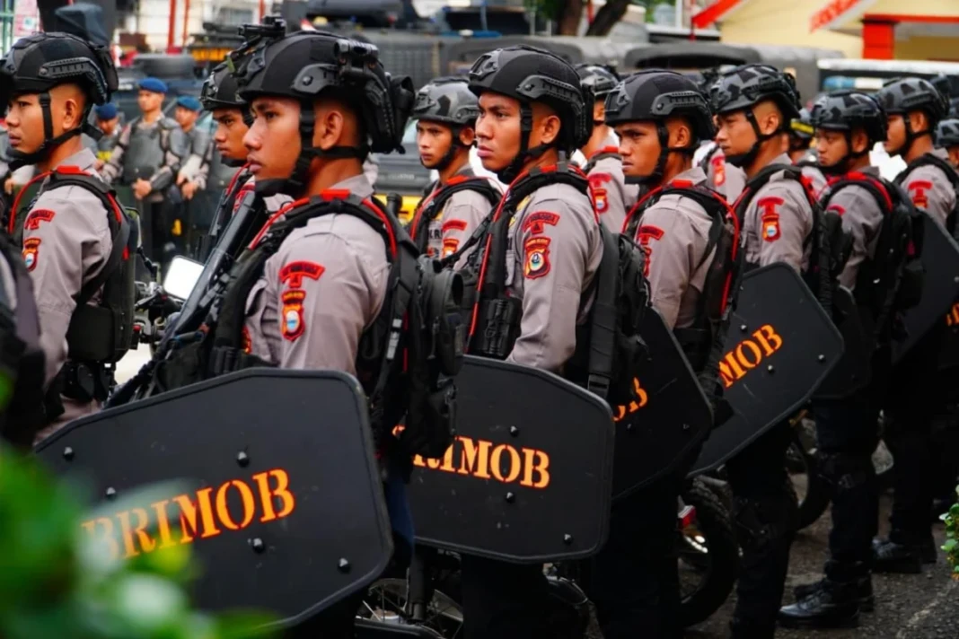 Satuan Brimob Polda Sulawesi Selatan memperketat kesiapan pengamanan menjelang peringatan Hari Buruh Internasional atau May Day 2026, melalui apel gelar pasukan yang digelar pada Rabu