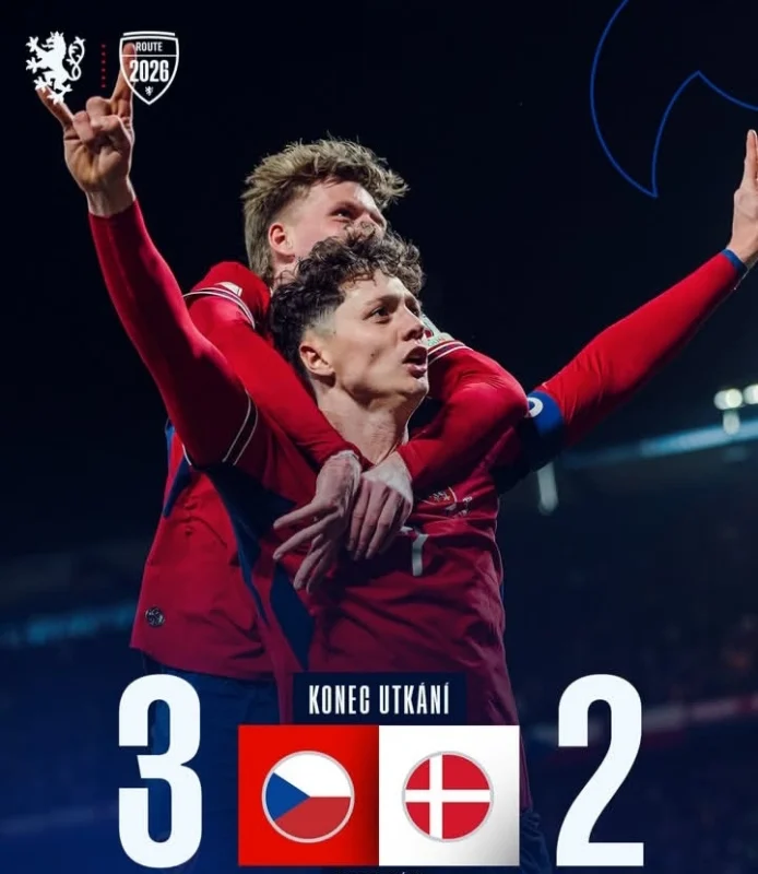 Republik Ceko lolos ke Piala Dunia 2026 usai mengalahkan Denmark lewat adu penalti 3-2. dok/ceskarepre