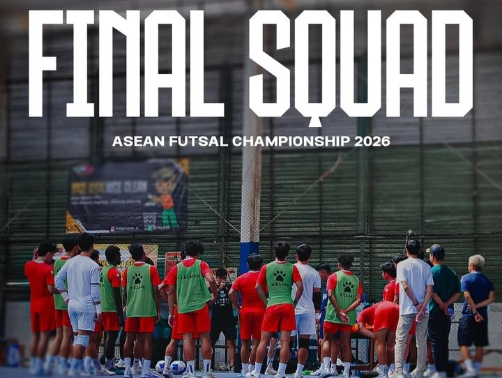 Daftar lengkap skuad Timnas Futsal Indonesia untuk ASEAN Futsal Championship 2026. dok/timnasfutsal