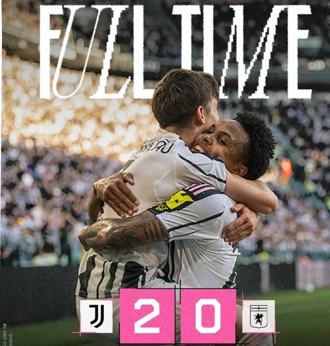 Juventus sukses mengalahkan Genoa 2-0 di Serie A lewat gol Bremer dan McKennie. dok/juventus