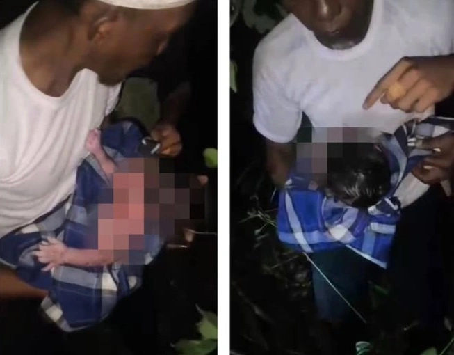 Warga Maros digegerkan penemuan bayi hidup di dekat kandang kambing. dok/makassariinfo