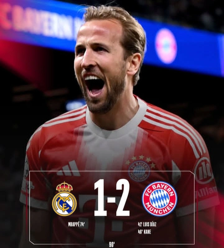 Bayern Munich kalahkan Real Madrid 2-1 di leg pertama Liga Champions. dok/fcbayern