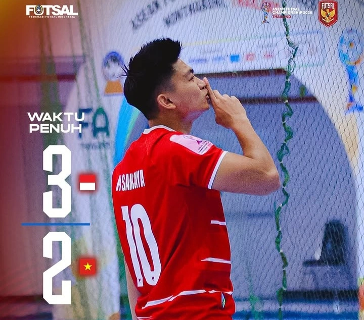 Timnas Futsal Indonesia menang dramatis 3-2 atas Vietnam di ASEAN Futsal Championship 2026 dan memastikan tiket ke final. dok/timnasfutsal