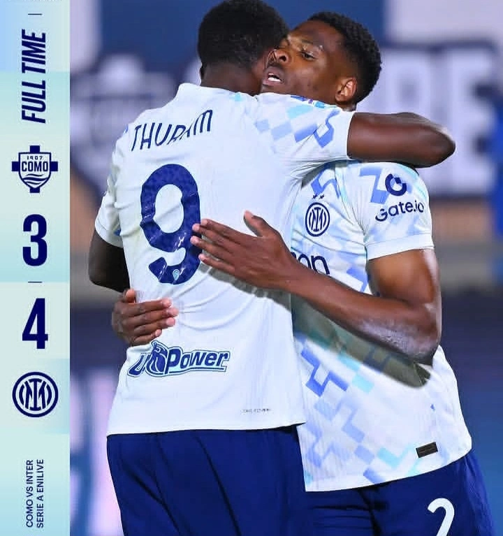 Inter Milan sukses comeback dramatis dan mengalahkan Como 4-3 dalam laga penuh gol di Serie A. dok/inter