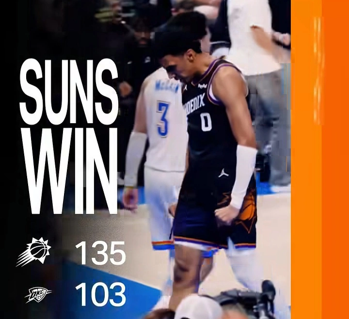 Phoenix Suns hancurkan Oklahoma City Thunder 135-103 di laga penutup NBA 2026. dok/suns