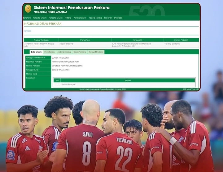 PSM Makassar terancam pailit akibat sengketa utang dengan Shesie Erisoya yang kini bergulir di Pengadilan Negeri Makassar. dok/psminfo