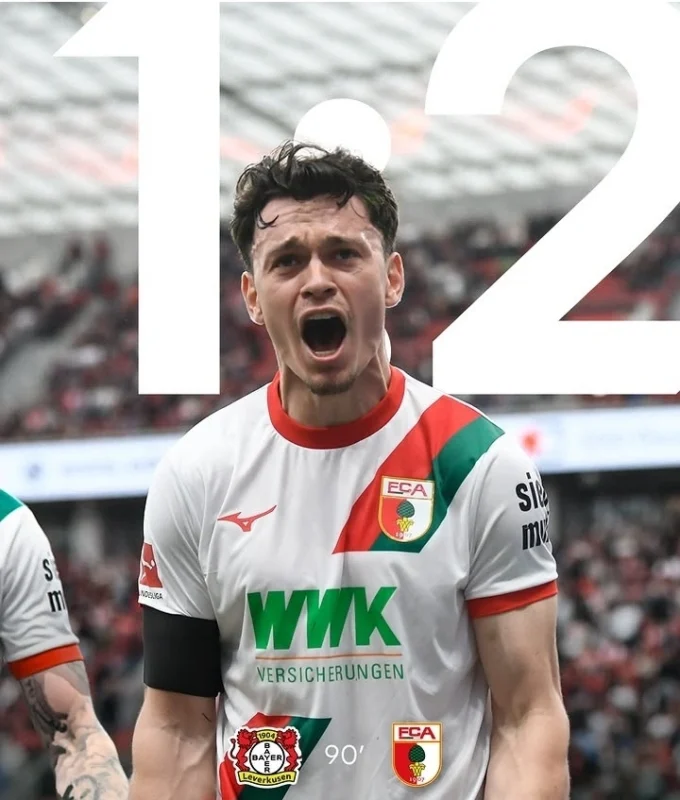 Bayer Leverkusen kalah 1-2 dari Augsburg dalam laga Bundesliga 2026. dok/augsburg