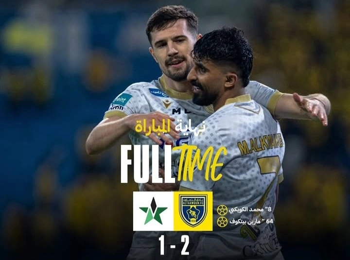 Al-Taawoun sukses menang 2-1 atas Al Najma di Liga Pro Saudi 24 April 2026. dok/altaawoun