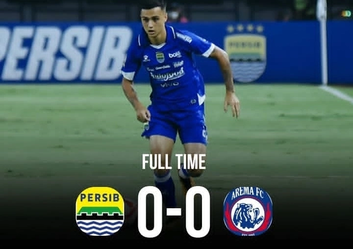 Persib Bandung ditahan imbang Arema FC 0-0 di Stadion GBLA dalam laga terbaru Liga Indonesia 2026. dok/siorangdalam