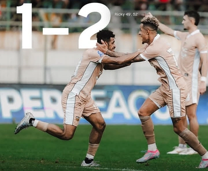 Dewa United sukses melakukan comeback dramatis dan mengalahkan Madura United 2-1. dok/dewaunited