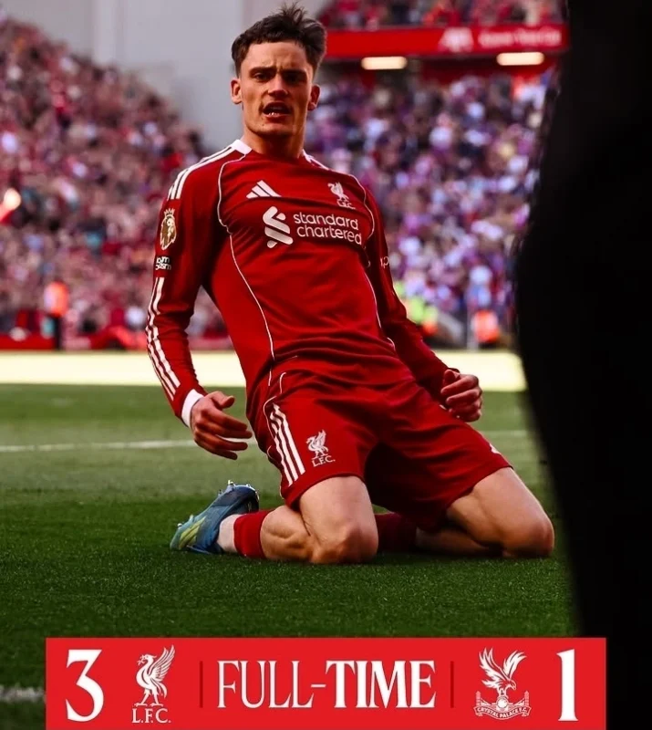 Liverpool sukses mengalahkan Crystal Palace 3-1 di Anfield. dok/liverpool