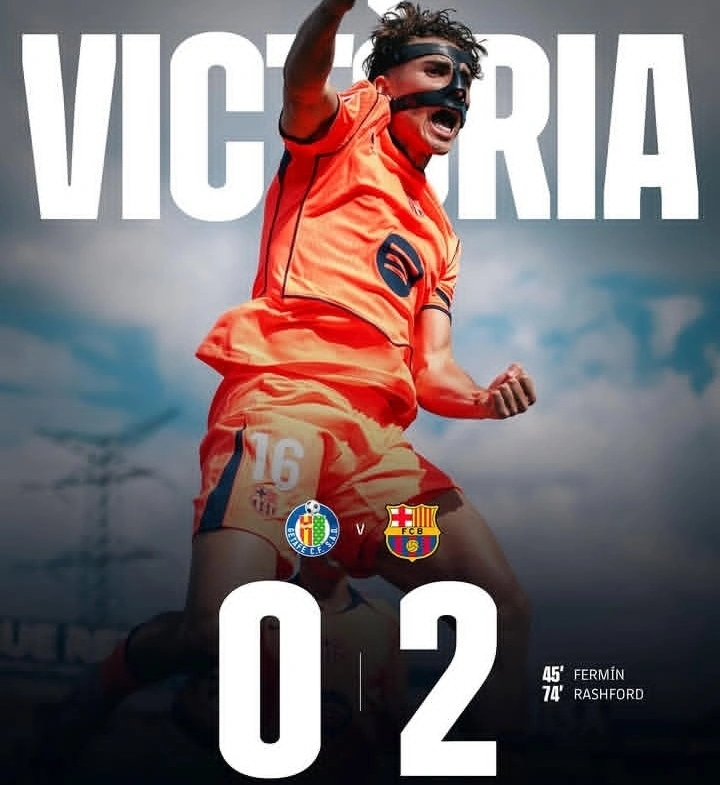 Barcelona menang 2-0 atas Getafe di La Liga 2026. dok/barcelona