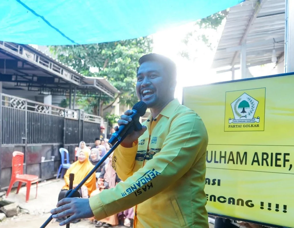 Sekretaris Angkatan Muda Partai Golkar (AMPG) Sulsel yang juga mantan juru bicara Golkar Sulsel di era Taufan Pawe, Zulham Arief