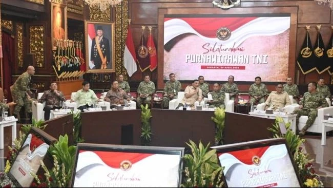 Silaturahmi purnawirawan TNI.