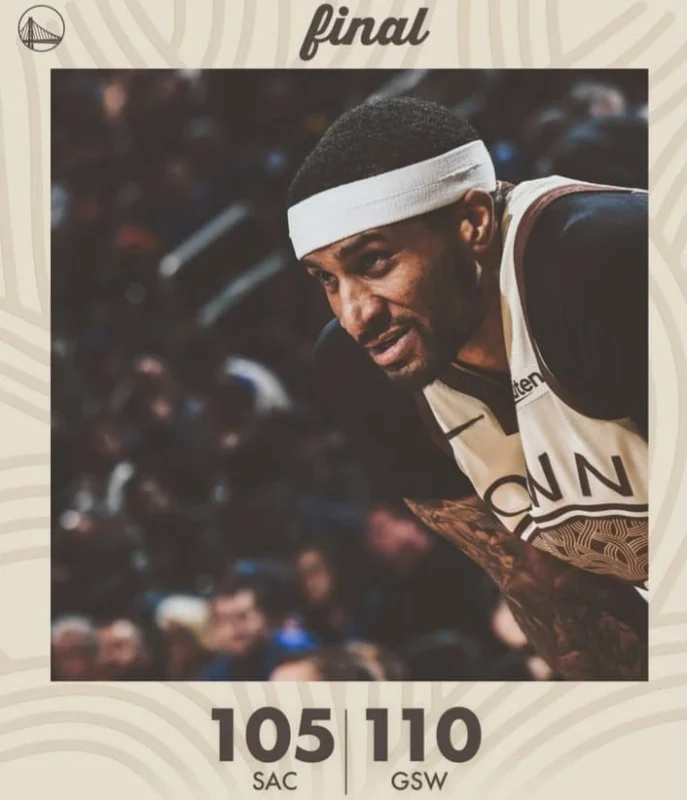 Stephen Curry comeback dan membantu Golden State Warriors mengalahkan Sacramento Kings 110-105 di Chase Center.