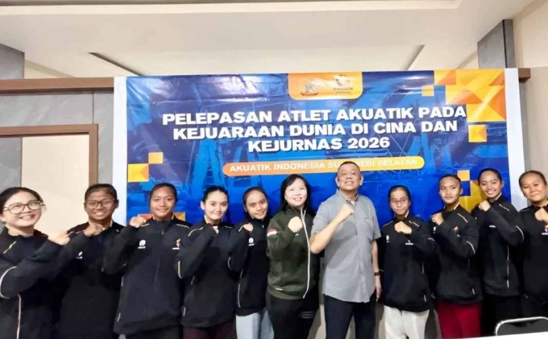 Bawa Nama Sulsel, Atlet Akuatik Dilepas ke Kejuaraan Dunia di Cina dan Kejurnas 2026