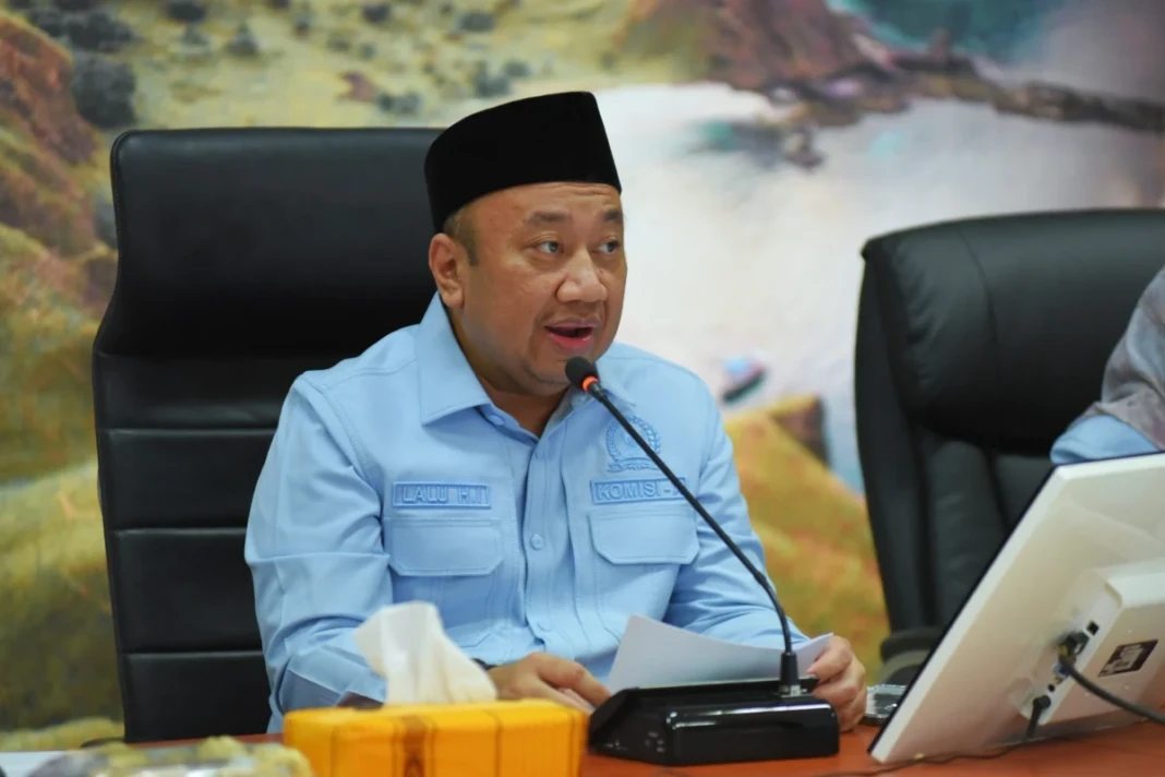Wakil Ketua Komisi X DPR RI, Lalu Hadrian Irfani, saat Kunjungan Kerja Reses, di Kupang, Provinsi NTT, Rabu (22/04/2026)