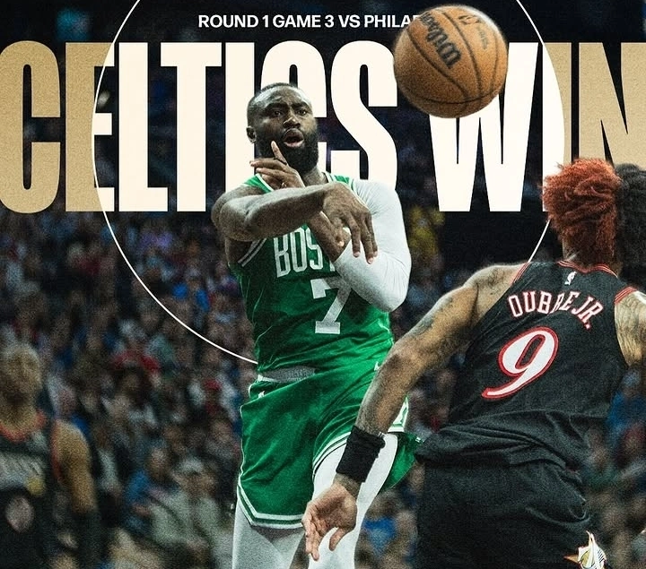 Celtics unggul 2-1 atas 76ers usai menang 108-100 di Game 3 Playoff NBA 2026.