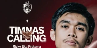 Pemain PSM Makassar, Rizky Eka Pratama masuk daftar TC Timnas Indonesia untuk ASEAN Championship 2026.