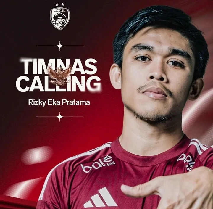 Pemain PSM Makassar, Rizky Eka Pratama masuk daftar TC Timnas Indonesia untuk ASEAN Championship 2026.
