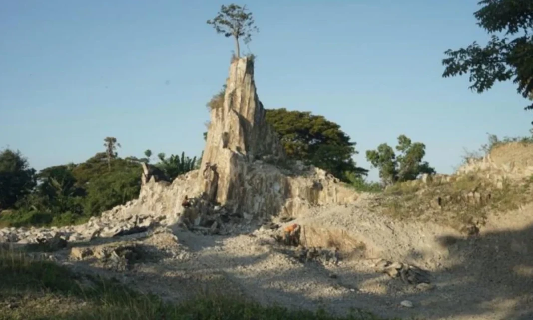 Wisata Tambang Batu Allakuang di Kabupaten Sidrap