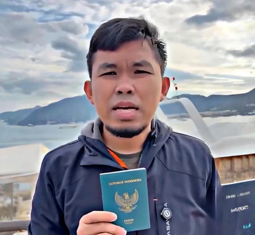 Alumni Pesantren IMMIM, Andi Angga Prasadewa, ditahan militer Israel saat mengikuti misi kemanusiaan menuju Gaza