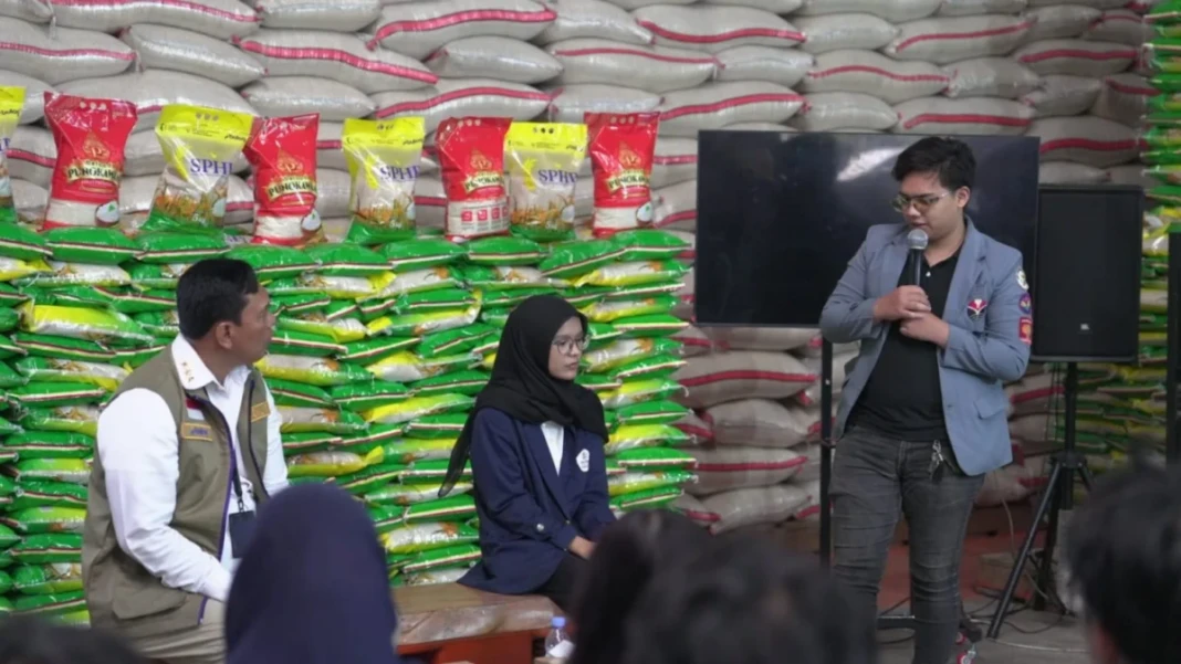 , BULOG mengajak perwakilan mahasiswa se-Bandung dalam kegiatan Focus Group Discussion