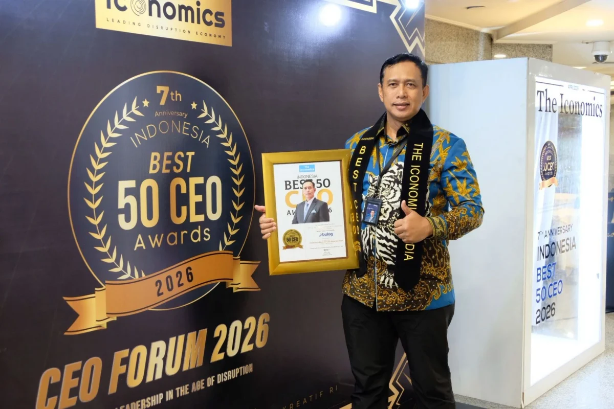 Direktur Utama Perum BULOG, Letjen TNI (Purn) Ahmad Rizal Ramdhani salah satu peraih 50 best CEO