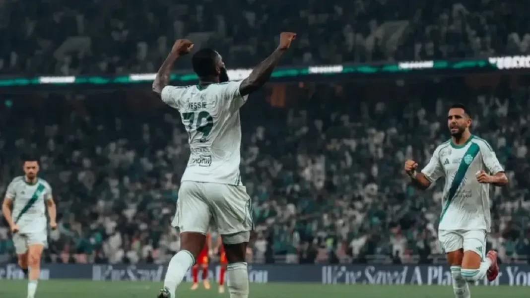 Franck Kessie cetak dua gol saat melawan Al Okhdood, Senin (4:5:2026)