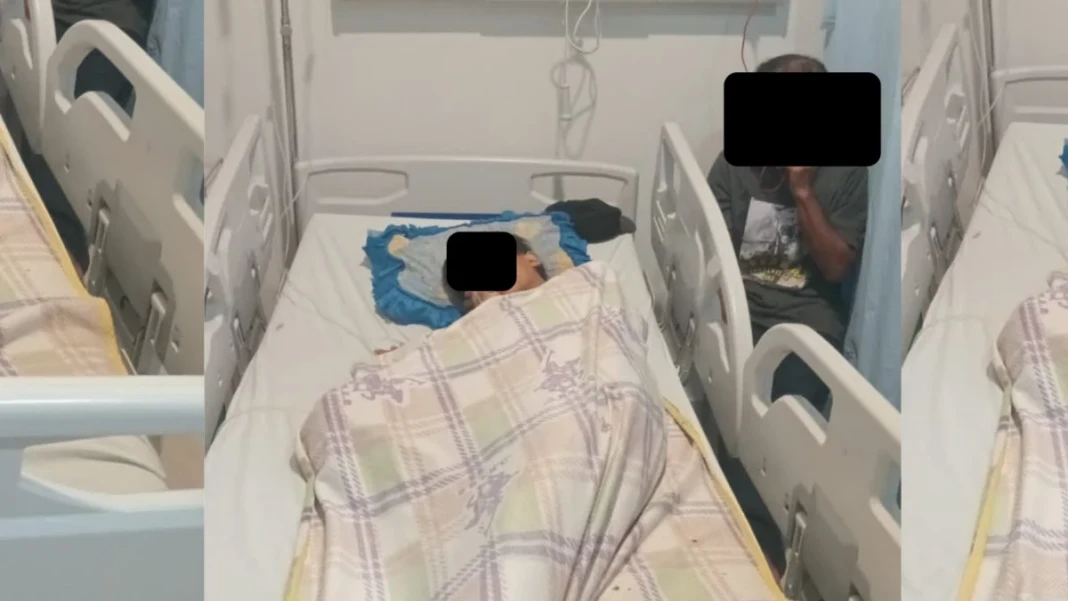 Korban serangan geng motor di kawasan Ablam menjalani perawatan intensif di RSUD Daya Makassar.