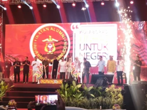 Musyawarah Besar (Mubes) Ikatan Alumni Universitas Hasanuddin (IKA Unhas) resmi dibuka di Hotel Four Points by Sheraton, Makassar, pada Sabtu, 2 Mei 2026..