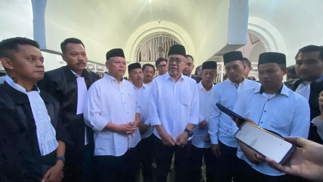 Para terdakwa kasus korupsi dana ZIS Baznas