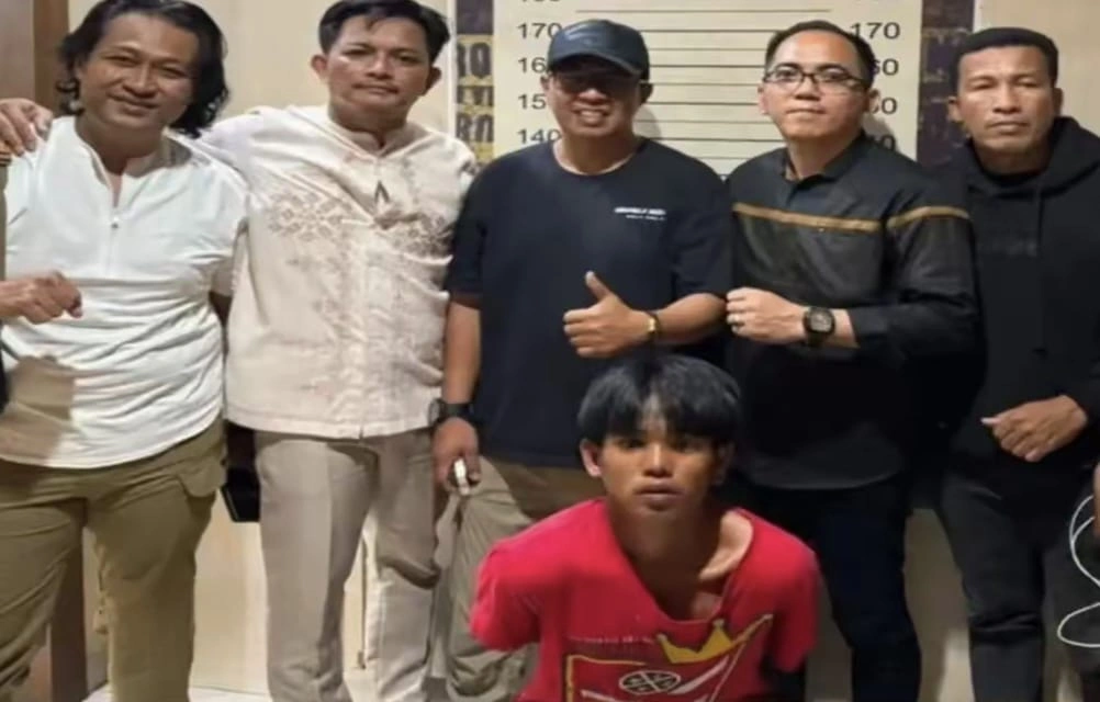 pelaku ditangkap