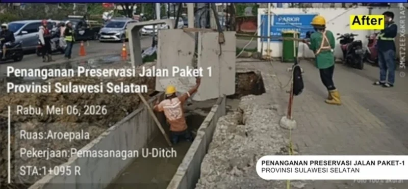 Perbaikan jalan paket 1