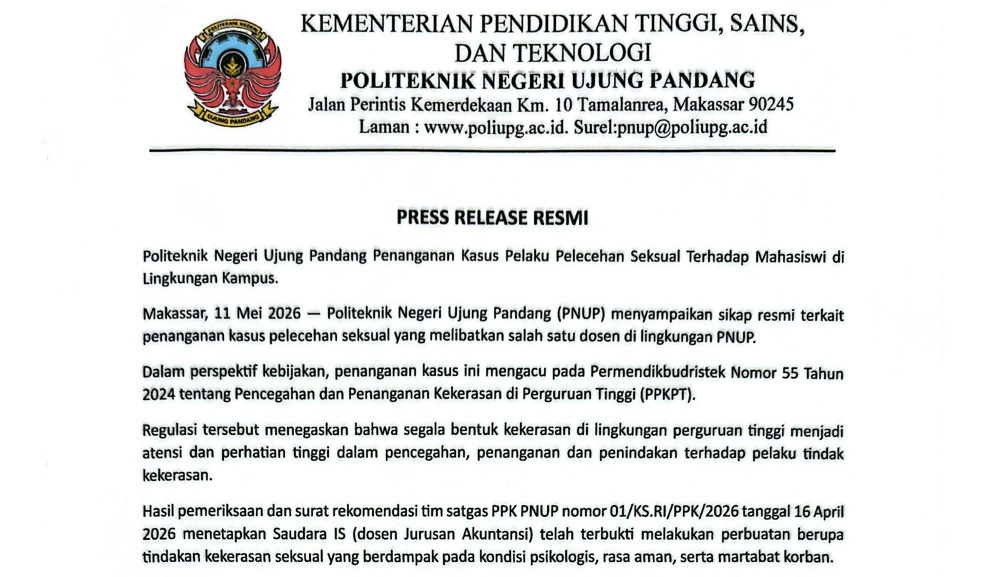 Press Reaease PNUP. 