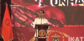 Rektor Unhas Prof Jamaluddin Jompa di Mubes IKA Unhas, 