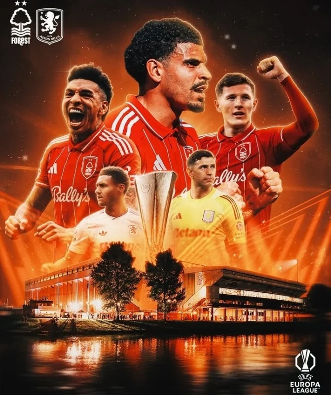 Nottingham Forest vs Aston Villa di semifinal Liga Europa 2026 menghadirkan duel sengit sesama klub Inggris. dok/nfcf
