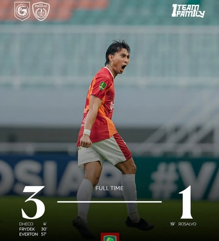 Garudayaksa FC menang 3-1 atas Persikad Depok dan resmi promosi ke BRI Super League 2026. dok/garudayaksaofficial