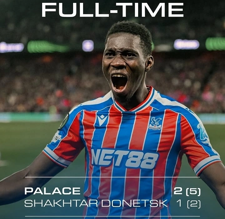 Crystal Palace sukses mengalahkan Shakhtar Donetsk 2-1 dan memastikan tiket final UEFA Conference League 2026 dengan agregat 5-2. dok/cpfc