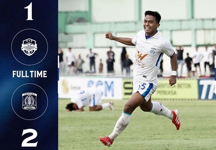 Persiba Balikpapan sukses mengalahkan Persekat Tegal 2-1 dalam laga playoff Liga 2 2026. dok/persibabalikpapan