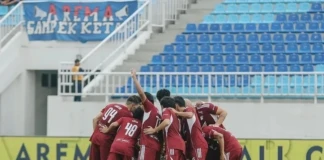 Arema FC sukses mengalahkan PSM Makassar dengan skor telak 3-0 di Stadion Kanjuruhan. dok/psm_makassar