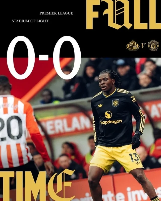Manchester United gagal meraih kemenangan usai ditahan Sunderland 0-0 di Stadium of Light. dok/manutd