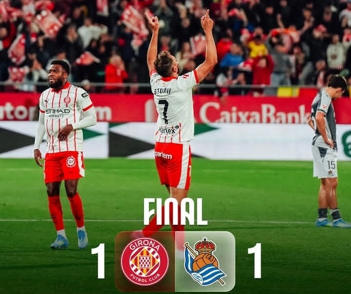 Girona sukses menahan Real Sociedad 1-1 dalam laga krusial La Liga 2025/2026. Cristhian Stuani menjadi pahlawan lewat gol penyeimbang yang menjaga asa bertahan di kasta tertinggi.