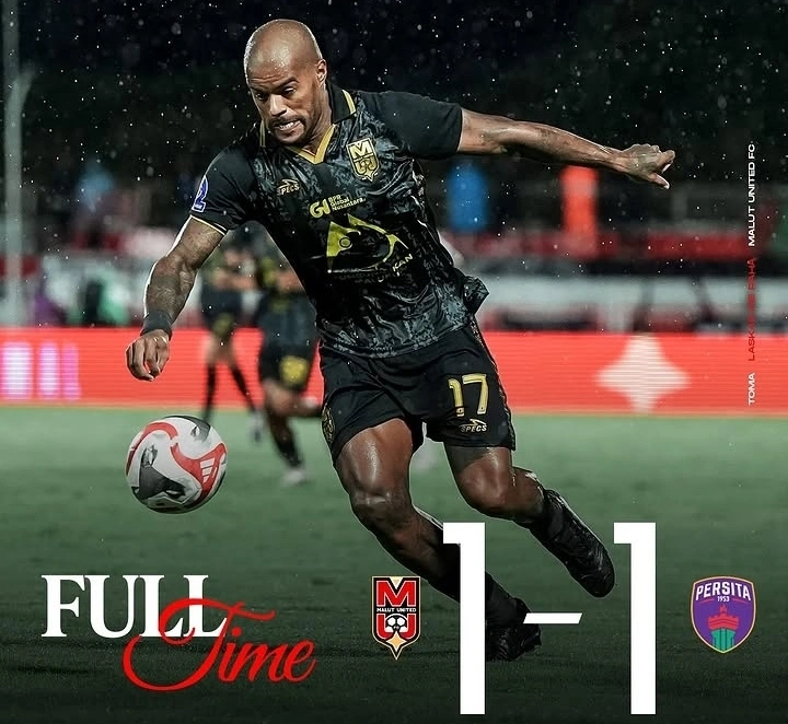 Malut United vs Persita 1-1: Laskar Kie Raha Gagal Menang di Kandang